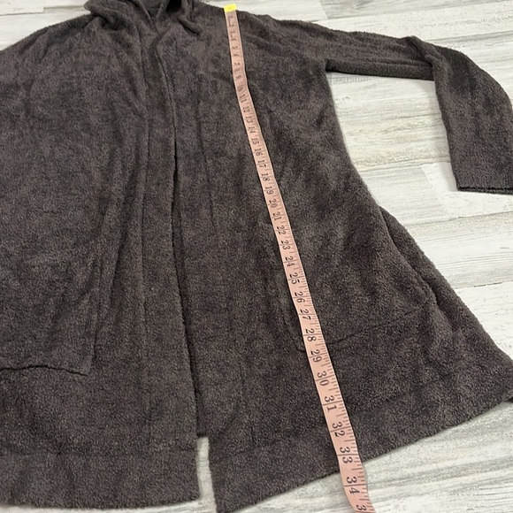 Barefoot Dreams Cozy Chic Hooded Cardigan Size XS/S - Picture 7 of 9